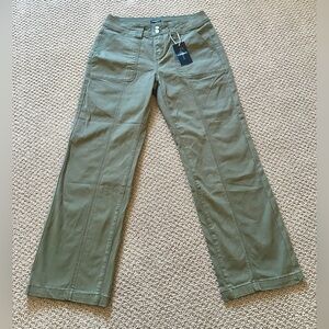 Olive Green Women's Pants